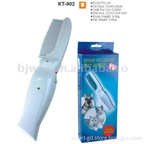 Electronic pet brush